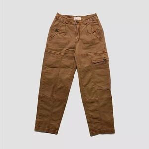 Anthropologie Brown Capris